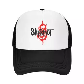 Изготовленная на заказ бейсболка Heavy Metal Rock Slipknots, солнцезащитная кепка унисекс, регулируемая шляпа дальнобойщика WoUnisex, летние кепки Snapback Trucker Hat