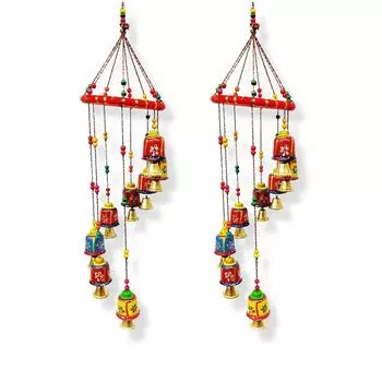 Изготовленные вручную раджастханские дверные и настенные украшения, домашний декор, подвесные украшения для балконов, предметы интерьера, подарок на Дивали, корпоративный подарок