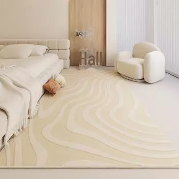 Изготовленный на заказ цельный водонепроницаемый бархатный ковер для гостиной, спальни, прихожей, кабинета, туалетного столика и прикроватной тумбочки. Starting at 100x100cm