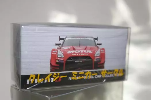 Изготовленный на заказ Tomica Nismo Festival 2017 ограниченный MOTUL AUTECH SUPER GT GT500 2017 цветной мини-автомобиль с круглым чехлом GT-R #23 красный