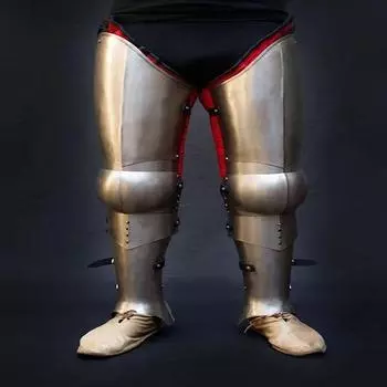 Изготовленный вручную средневековый комплект для ног, стальная защита для ног, средневековый рыцарский комплект для поножей, ролевая игра, поножи для косплея, подарочный предмет для реконструкции.