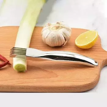 Измельчение шелка The Cutter из нержавеющей стали для резки лука, нарезки зеленого лука, ножи для нарезки овощей и фруктов, измельчитель для кухни CHINA