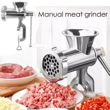 Измельчение сверхмощной мясорубки для лапши Мясорубка Мясорубка Говяжья колбаса Макаронная машина Наполнитель для колбасы