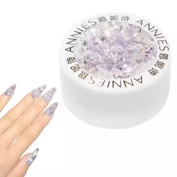 Измельченный лонжерон, блестящие блестки, массивные блестки и мелкая блестящая пудра, смесь переливающихся хлопьев, наклейка, 3D акриловая блестка для маникюра A