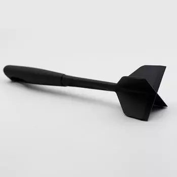 Измельчитель фарша Yousheng, блендер для мяса, кухонный инструмент, пресс для мяса для бургеров, толкушка для картофеля, антипригарное кухонное приспособление с эргономичной ручкой чёрный