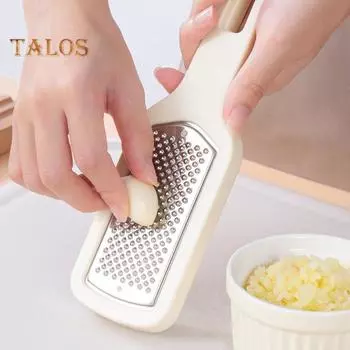 Измельчитель фруктов, 3 шт., эргономичная ручка для измельчения, гладкая поверхность, прочная портативная терка для измельчения овощей и картофеля, кухонный гаджет разноцветный