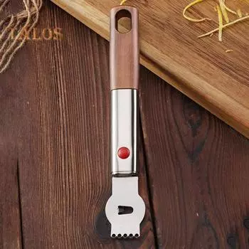 Измельчитель фруктов, экономичная резка, устойчивая к коррозии, полезная терка для очистки лимона, кухонный гаджет для бара серебряный