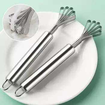 Измельчитель кокосов из нержавеющей стали Скребок для рыбы Гаджеты для кухни и дома