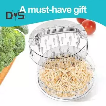 Измельчитель курицы Twist с прозрачной крышкой, нескользящим основанием, эргономичной ручкой, термостойкий измельчитель мяса для говядины, свинины, индейки чистый