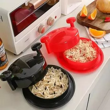 Измельчитель куриного мяса Ручной многофункциональный моющийся многоразовый мясорубка для говядины Разделитель курицы Грудка Слайсер Мясорубка Кухня чёрный