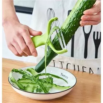 Измельчитель овощей Терка для капусты Салатная картофелерезка Измельчитель для дыни Моркови Огурцов Домашняя кухонная утварь Вещи для дома Товары зелёный