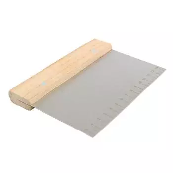 Измельчитель-скребок из нержавеющей стали, отлично подходит для резки теста для хлеба и пиццы, многоцелевой для кухни A