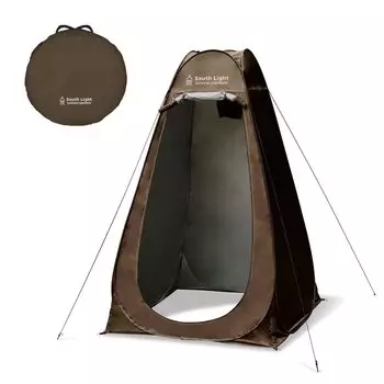 Изменение Простой Душ УФ Приблизительно Конфиденциальность Хранение Сумка Рыбалка Изменение Морская Беда Легко Установить Полностью Закрытый Коричневый [hidemasa] Палатка, Одежда,