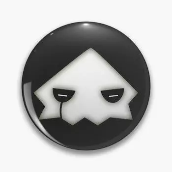 Измененная маска Puro, настраиваемая мягкая пуговица, булавка, женская брошь, креативные модные украшения, воротник, значок с рисунком, подарок, декор