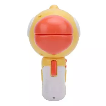 Изменитель голоса Мультяшный голос птицы Устройство для изменения голоса для мальчиков девочек Электрический мегафон рупор с 3 жёлтый