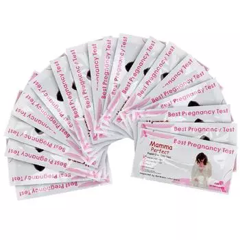 Измерение мочи 20 шт. Тест-полоски на беременность Товары для взрослых Раннее тестирование на ХГЧ ome Частный ранний тест мочи на беременность