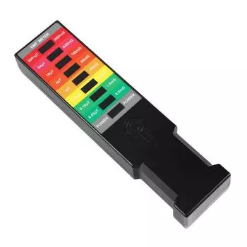 Измеритель электромагнитного поля Гаусса с 8 светодиодами, высокоточный портативный монитор магнитного поля ЭМП, ручной монитор магнитного поля CHINA