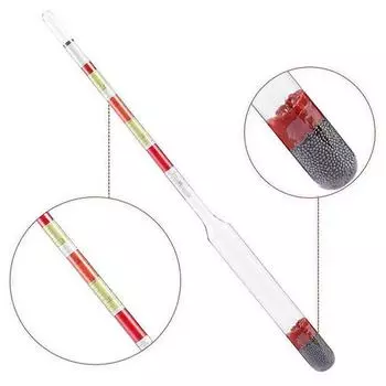 Измеритель алкоголя для метра сахара в вине для домашнего пивоварения, тестирования алкоголя в пиве и вине