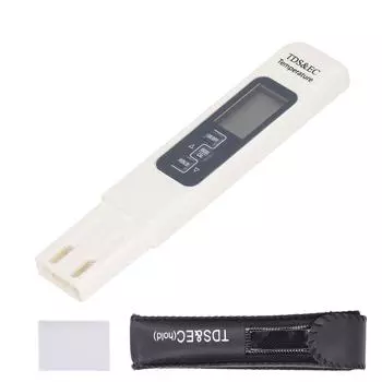 Измеритель EC TDS 3 в 1 3 Ключ 0?9999ppm Тест-ручка для измерения качества воды EC TDS-метр для питьевой воды