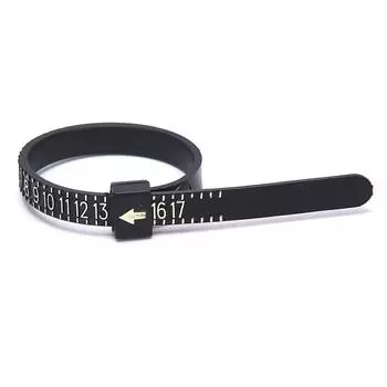 Измеритель кольца США/Европа/Великобритания Рулетка измерительная линейка для измерения пальцев ювелирных изделий измерительный инструмент US