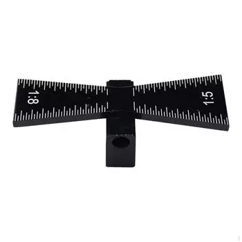 Измеритель ласточкин хвост для деревообработки 1:5 1:8 Соотношение ширины к высоте Портативный Точный