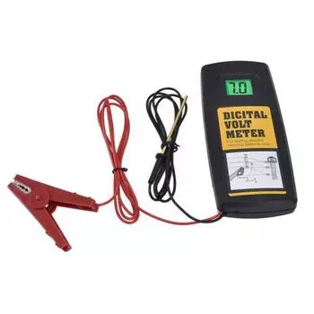 Измеритель напряжения для электрического забора 9,9 кВ Тестер напряжения с цифровым ЖК-дисплеем и подсветкой 2009900 В