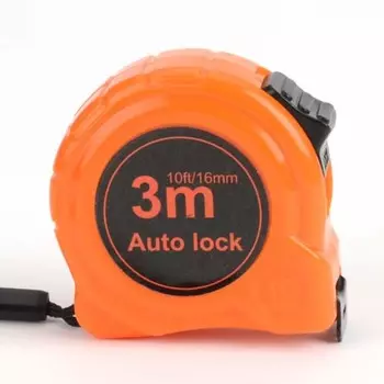 Измерительная лента, выпуклая измерительная лента, 3 м, шкала, рабочий инструмент, нейлоновое покрытие, измерительный прибор, шкала, легко читаемая, инструменты плотника своими руками (Ширина 16мм