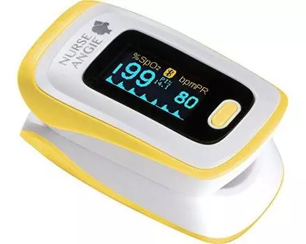 Измеритель насыщения крови кислородом Papito Пульсоксиметр Fresh Lemon PLS-01BT белый