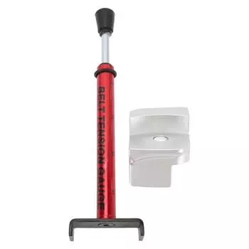 Измеритель натяжения ремня, металлический, прозрачная шкала, инструмент для регулировки измерителя натяжения ремня мотоцикла для всех 10-фунтовых ремней Without Belt Disassembly Tool