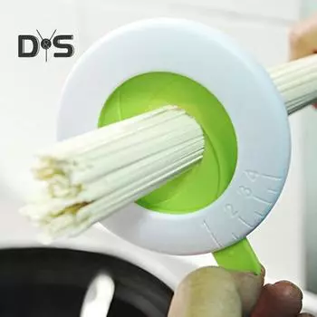 Измерительное устройство Регулируемый измерительный инструмент для спагетти и лапши Простой в использовании масштабный дизайн Контроллер лапши для кухни зелёный