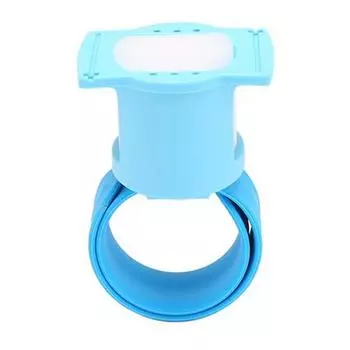 Измерительный блок на запястье, прозрачная шкала, термостойкая пластиковая ручная стоматологическая измерительная линейка для голубого цвета Light Blue