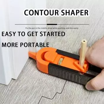 Измерительный инструмент контурная разметочная линейка контурный фиксатор, прецизионный деревообрабатывающий инструмент, регулируемый фиксатор контурный копировальный аппарат