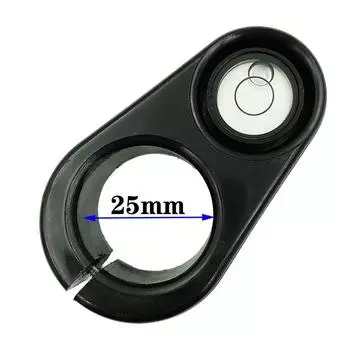 Измерительный стержень из углеродного волокна Пузырьковый уровень 25 мм/32 мм/36 мм Центрирующий пузырек для полюса GPS из углеродного волокна