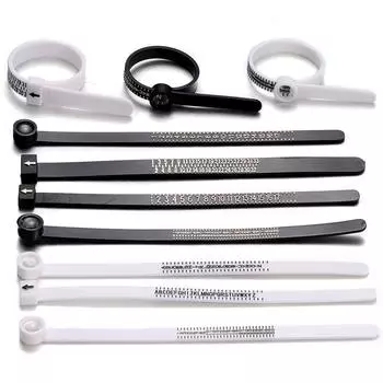 Измеритель размера кольца, официальный британский/американский/европейский калибр для измерения размера пальца, мужские и женские размеры от А до Я, ювелирные аксессуары