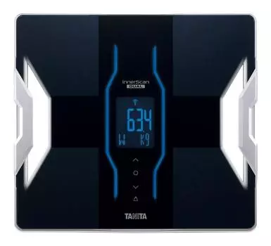 Измеритель состава тела Tanita Смартфон Сделано в Японии Белый WH Оснащен медицинским полем управления с помощью смартфона Внутреннее сканирование Двойной RD-906