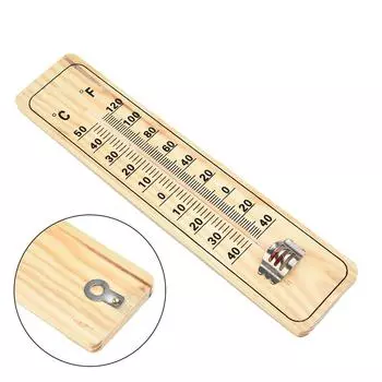 Измеритель температуры, термометры, настенный термометр, цвет дерева
