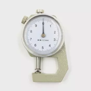 Измеритель толщины кожи, плоская/заостренная головка, диапазон 0-10 мм/0-20 мм для проектов «сделай сам».