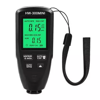 Измеритель толщины краски Измеритель толщины автомобильного покрытия для покупателей подержанных автомобилей Измеритель толщины краски в милях Проверьте оригинальное покрытие автомобиля красный