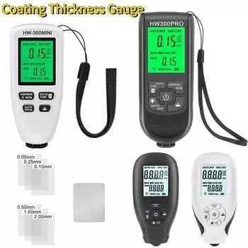 Измеритель толщины лакокрасочного покрытия автомобиля Измеритель толщины гальванического металлического покрытия автомобиля 0-2000um Измеритель толщины покрытия