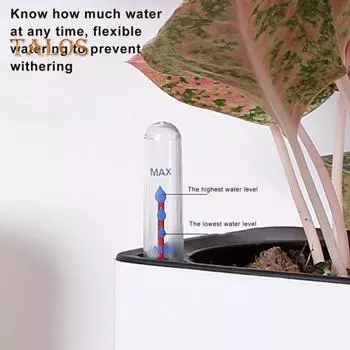 Измеритель уровня воды Простой в использовании индикатор гигрометра в масштабе растений Плавающий всепогодный измеритель влажности почвы для садов Комнатные горшечные растения Суккуленты 180ml