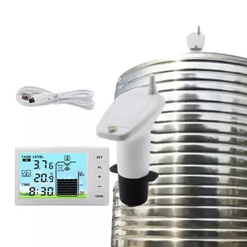 Измеритель уровня жидкости IP65 Водонепроницаемый 4,3-дюймовый экран Точный многоцелевой Вода