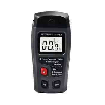 Измеритель влажности древесины Alioay Цифровой измеритель влажности древесины Маленький высокоточный детектор содержания влаги Измерение влажности волокон 4 режима измерения