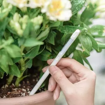 Измеритель влажности почвы, точный чувствительный легкий тестер влажности почвы и растений, товары для дома M зелёный