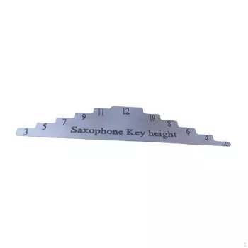 Измеритель высоты отверстия саксофона, Инструменты для измерения музыкальных инструментов, Стальные детали для ремонта