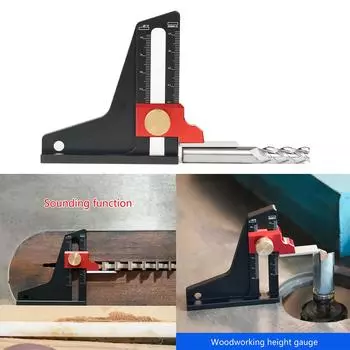 Измеритель высоты Precisions для деревообработки, алюминиевый сплав, измеритель высоты, фиксируемые измерители