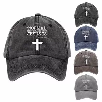 Изношенные, постиранные и свежие бейсболки, универсальные американские солнцезащитные кепки в стиле ретро One Size чёрный