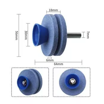 Износостойкая электрическая дрель, газонокосилка, шлифовальный станок, триммер, заточка инструмента синий