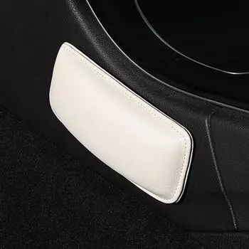 Износостойкая автомобильная подушка для колена, поддержка бедра, подлокотник центральной консоли автомобиля, автомобильная подушка для колена, автомобильные аксессуары бежевый