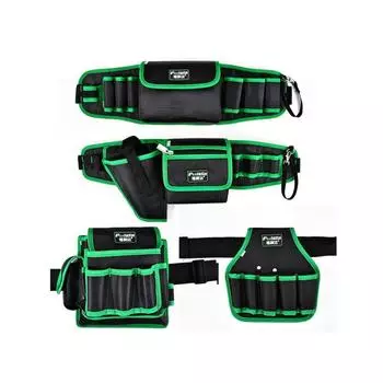 Износостойкая поясная сумка для инструментов Водонепроницаемый комплект электрика Установка и обслуживание style 2