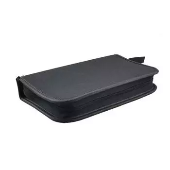 Износостойкая сумка для хранения инструментов большой емкости для переноски набора инструментов для техника чёрный